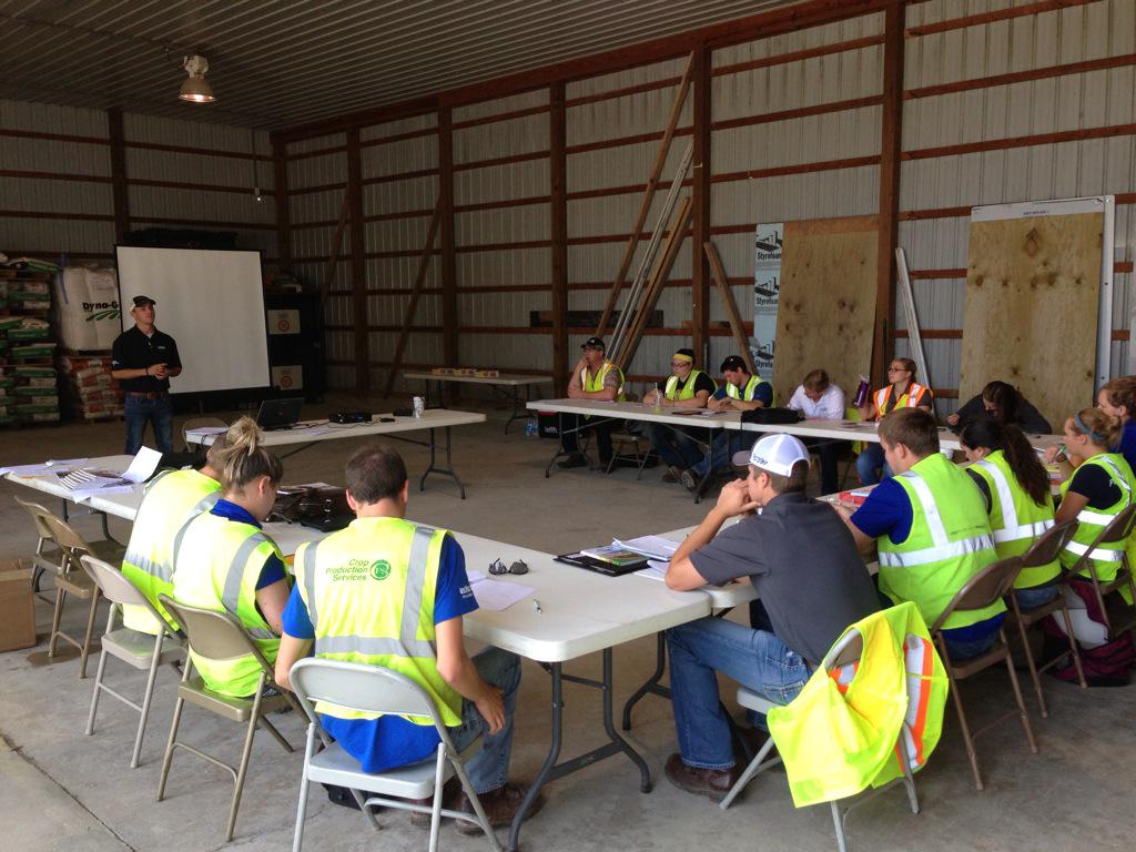 CPSNorthIndiana's tweet photo. Thanks to our friends at Valent for helping teach our group about #WeedResistance and #WeedScouting! @DiceGdice http://t.co/BSByNi5scS