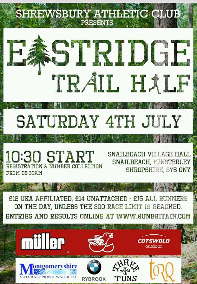 We are proud to sponsor <a href="/ShrewsburyAC/">Shrewsbury AC</a> Eastridge Trail Half! #ThisWeekend #comealong