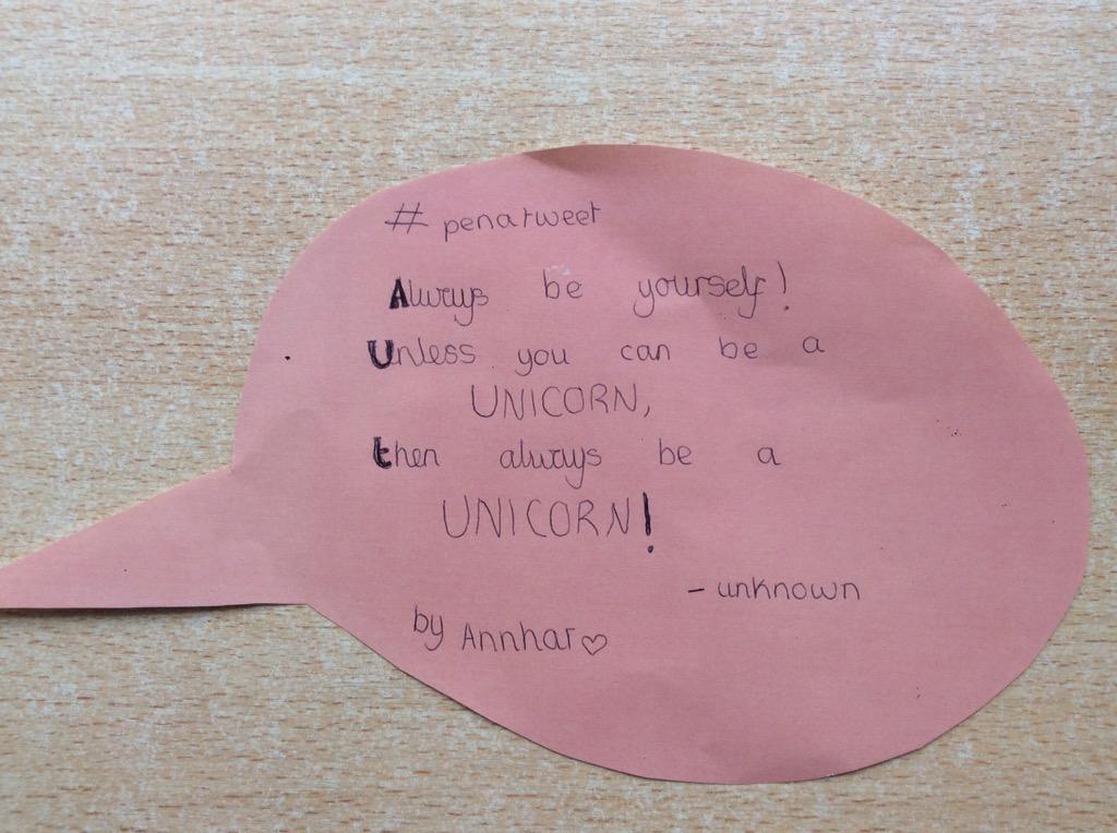 missrobinson82's tweet photo. @stsilasschool children taking part in #penatweet http://t.co/V7rGQb8N71