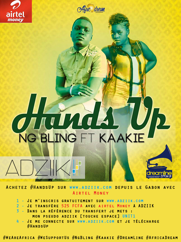 #HandsUp <a href="/NgBling/">LeChöoc</a> feat <a href="/KaakieGH/">Kaakie</a> 
est toujours disponible sur adziik.com/Music/Album/114 achetez avec <a href="/airtelmoney/">airtelmoney</a> #241