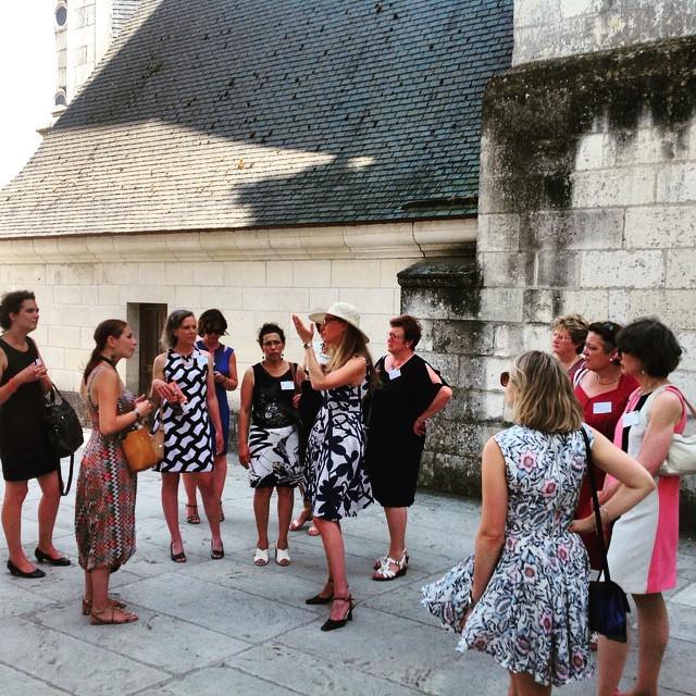 Visite du @chateau_de_chambord #FemEco15 #Trophées #CentreValdeLoire
