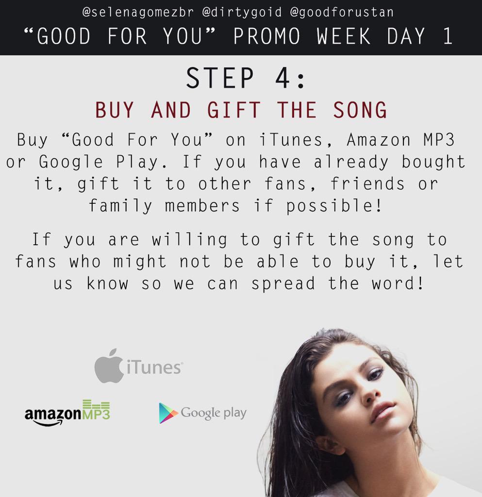 taehyungsfilter's tweet photo. C'MON #SELENATORS 🚨 #GoodForYou PROMO WEEK DAY 1 #BuyGoodForYouOniTunes #GoodForYouAvailableNOW #GoodForYouMusicVideo http://t.co/OLL3Hwom1b