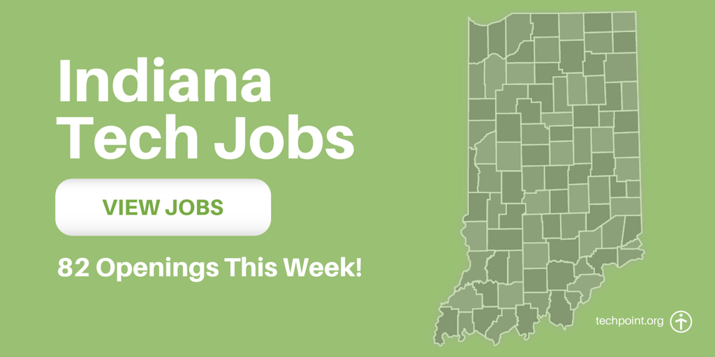 82 Open #Indiana #techjobs ~ techpoint.org/indiana-tech-j… <a href="/SmarterHQ/">SmarterHQ, a Wunderkind Company</a> @AppirioIndy <a href="/GoBluebridge/">Bluebridge</a> <a href="/SmartFile/">SmartFile</a> <a href="/AdoptaPetcom/">Adopt a Pet</a>