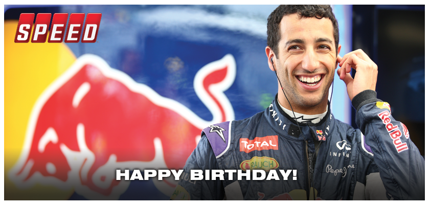 RT to wish Red Bull Racing's <a href="/danielricciardo/">Daniel Ricciardo</a> a HAPPY BIRTHDAY!! #F1