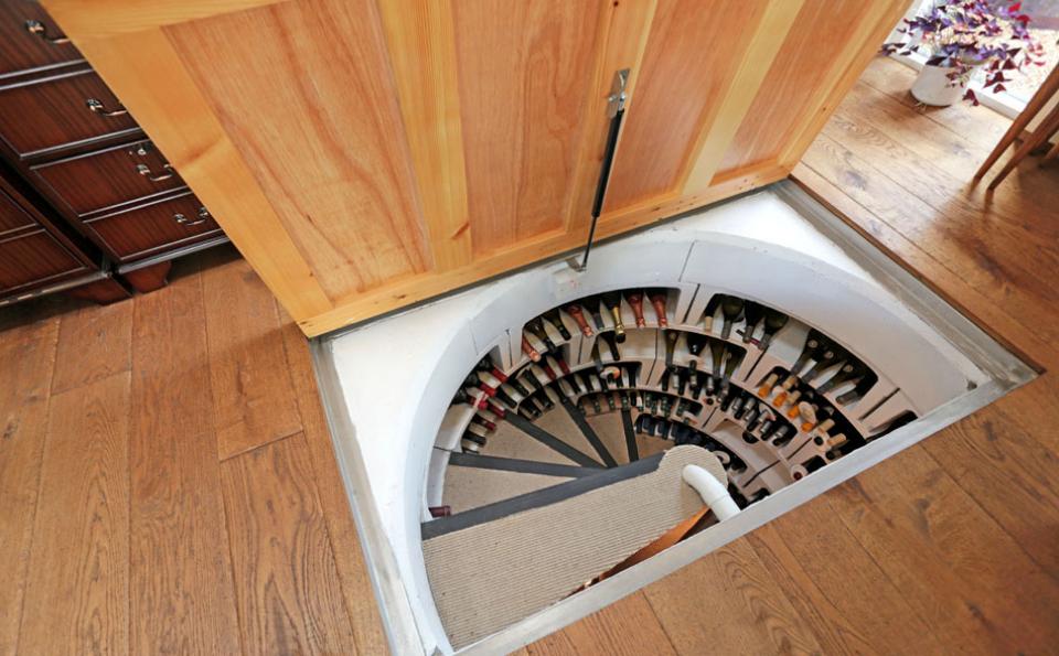 Tepilo On Twitter A Circular Staircase Wine Cellar A