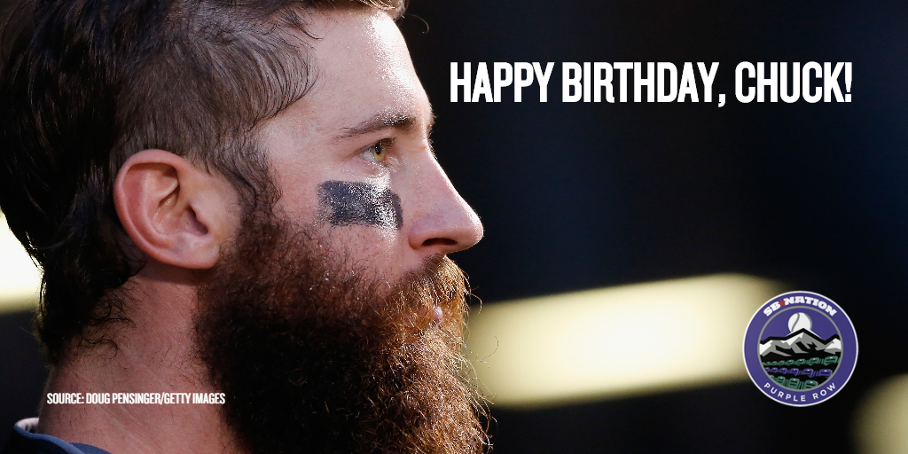 Happy 29th birthday to OF Charlie Blackmon 