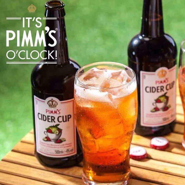 Perfect beer garden weather ! #beergarden #summer #PimmsOClock #pimms