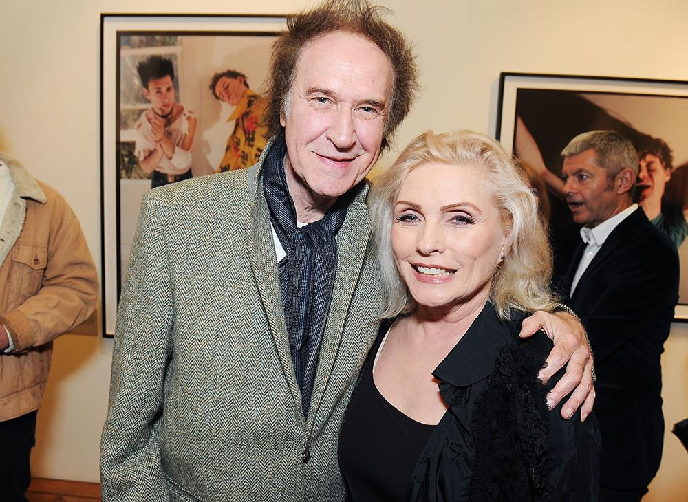 Happy Birthday Debbie Harry! Here she is with Ray Davies at our Chris Stein / exhibition last Nov 
