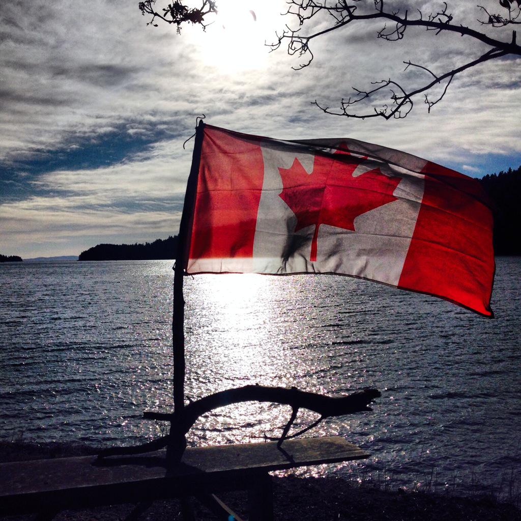 Happy #CanadaDay from #beautifulbc #gulfislands