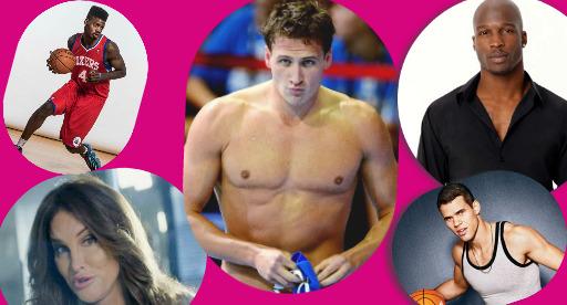 F1abraham's tweet image. TY Fans! Some of your suggestions. @RyanLochte @Caitlyn_Jenner @ochocinco @KrisHumphries @NerlensNoel3 #espys2015