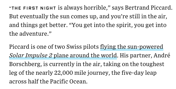 WIRED's tweet photo. ICYMI: That solar-powered plane has begun its risky trip across the Pacific http://t.co/SfYerGtKc7 http://t.co/Fmf9s5kyvo