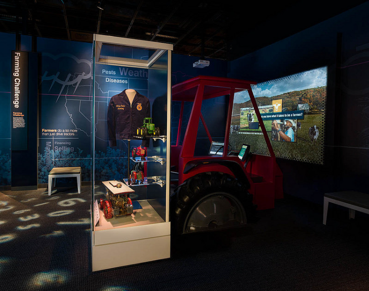 Opens today! <a href="/amhistorymuseum/">National Museum of American History</a> exhibit featuring <a href="/nationalffa/">National FFA</a> jacket of Pres. Jimmy Carter: flic.kr/s/aHskdS9Aaw
