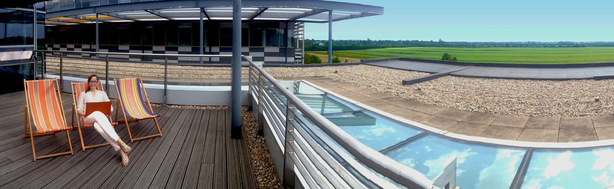 danielakrug's tweet photo. Awesome day at the office on @ideaSpace's sunny roof top #ilovemyjob @buildintellect @donatiengarnier @Christianbunke http://t.co/O7b6Ez3yb9