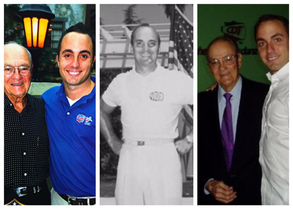 Indebted to this man for paving the way for my future. The father of modern day cheerleading &amp; NCA. #RIPHerkie!