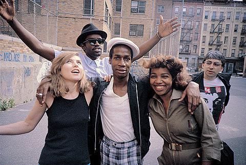 Happy 70th birthday, Deborah Harry. I love this photo of assorted legends. Avengers assemble! 