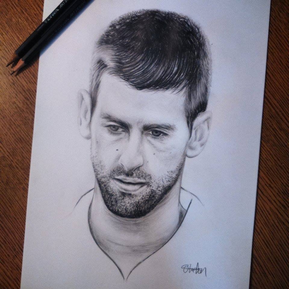 stefanpopovic97's tweet photo. @DjokerNole Nadam se da ces da vidis crtez sto sam nacrtao za tebe ,puno bi mi znacilo!. http://t.co/LrqqKd7PLu