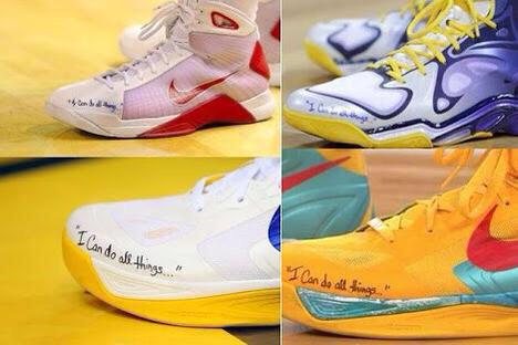 steph curry bible verse shoe