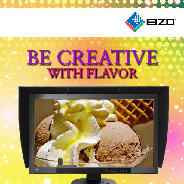 EizoUSA's tweet image. It's Nationall Creative Ice Cream Flavors Day! Tag a photo of you w/ your favorite flavor! #EIZOUSA #VisualPrecision