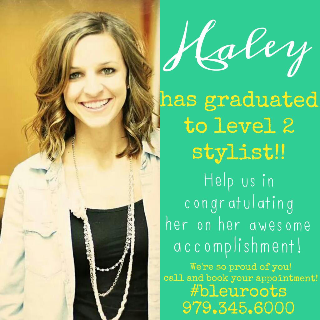urbanevesalon's tweet photo. Way to go! #Congratulations #SoProud #bleuroots 979.345.6000 http://t.co/o5AkuCTQSn