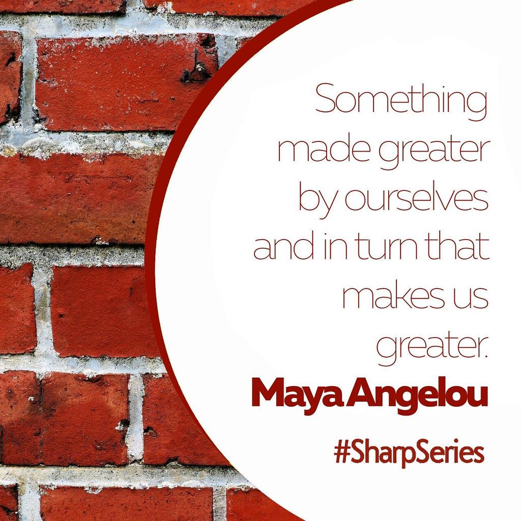 danieloberko's tweet photo. #sharpseries. #MayaAngelou. #Republicday http://t.co/EjWN5N5nUg