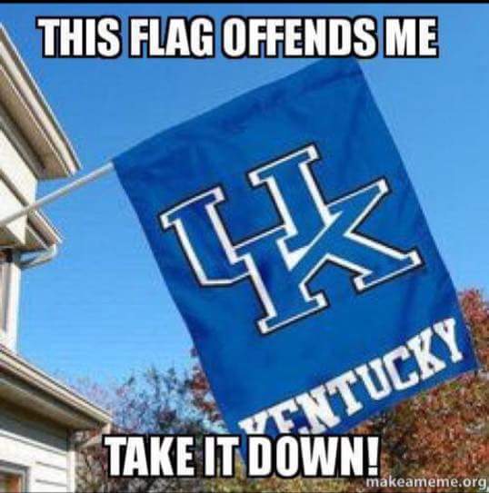 Kentuckys_Shame's tweet photo. Ban this flag http://t.co/Wik5IvER66