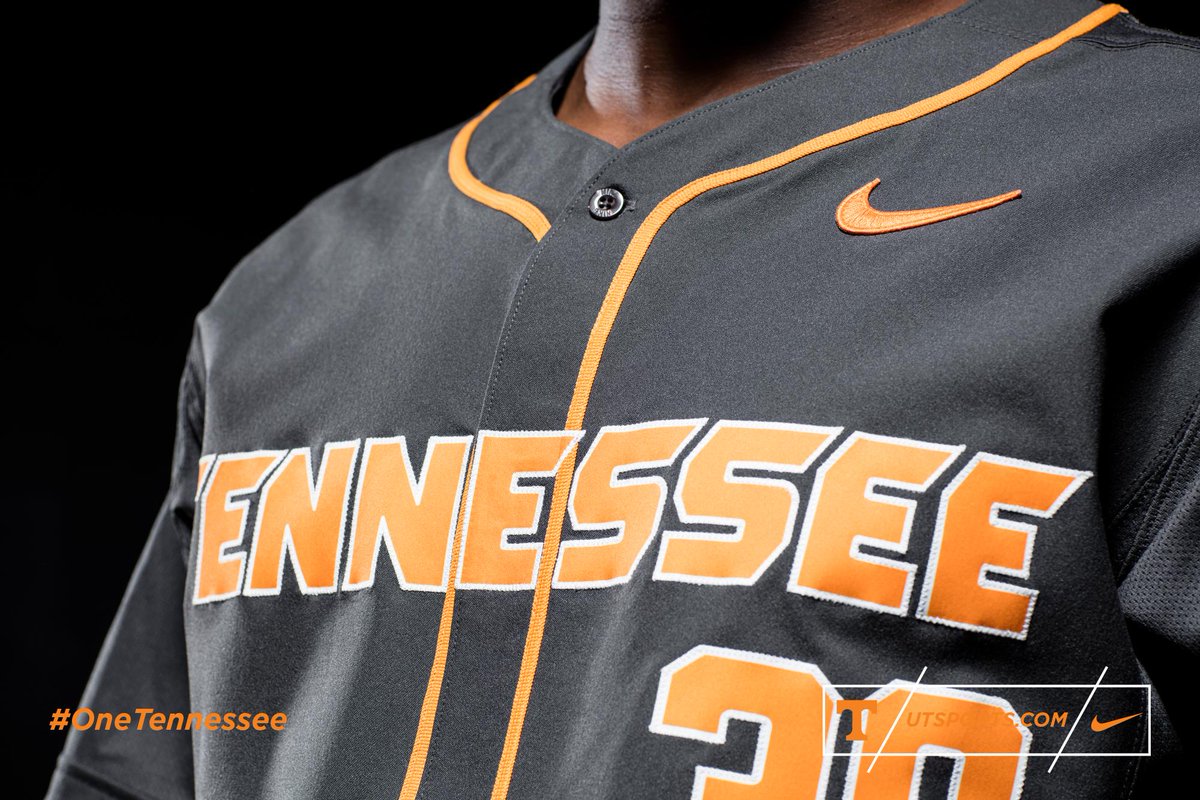 grey and orange baseball jersey