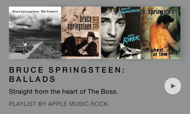 springsteen's tweet photo. Like what we're seeing from the @AppleMusic Rock editors today! Listen here: http://t.co/o5wiwSeB2u http://t.co/Cvt3Lg9zx4