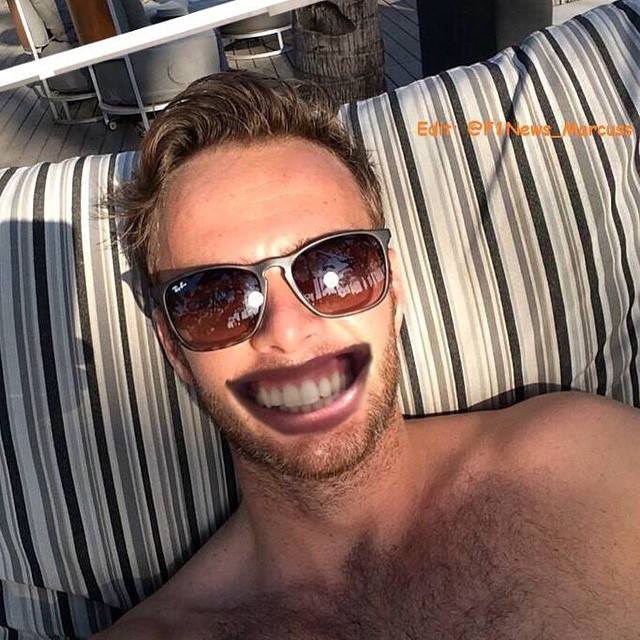 Giedo van der Garde wishes Daniel Ricciardo happy birthday! 