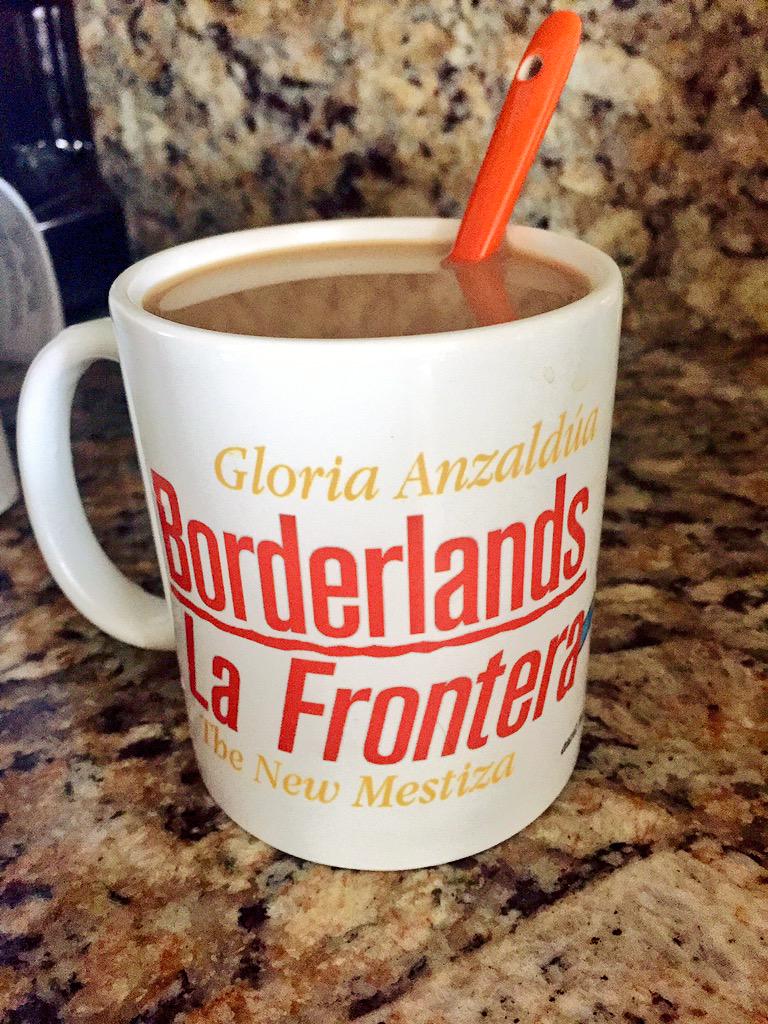 LMercadoLopez's tweet photo. Enjoying my cafecito in my favorite literary mug from @auntlute books! #LatinosRead http://t.co/BuXRatAItH