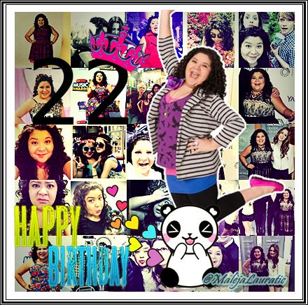   Happy Birthday beautiful !!! I LOVE YOU HOPE THAT THE GREAT PASSES!!!! x7 