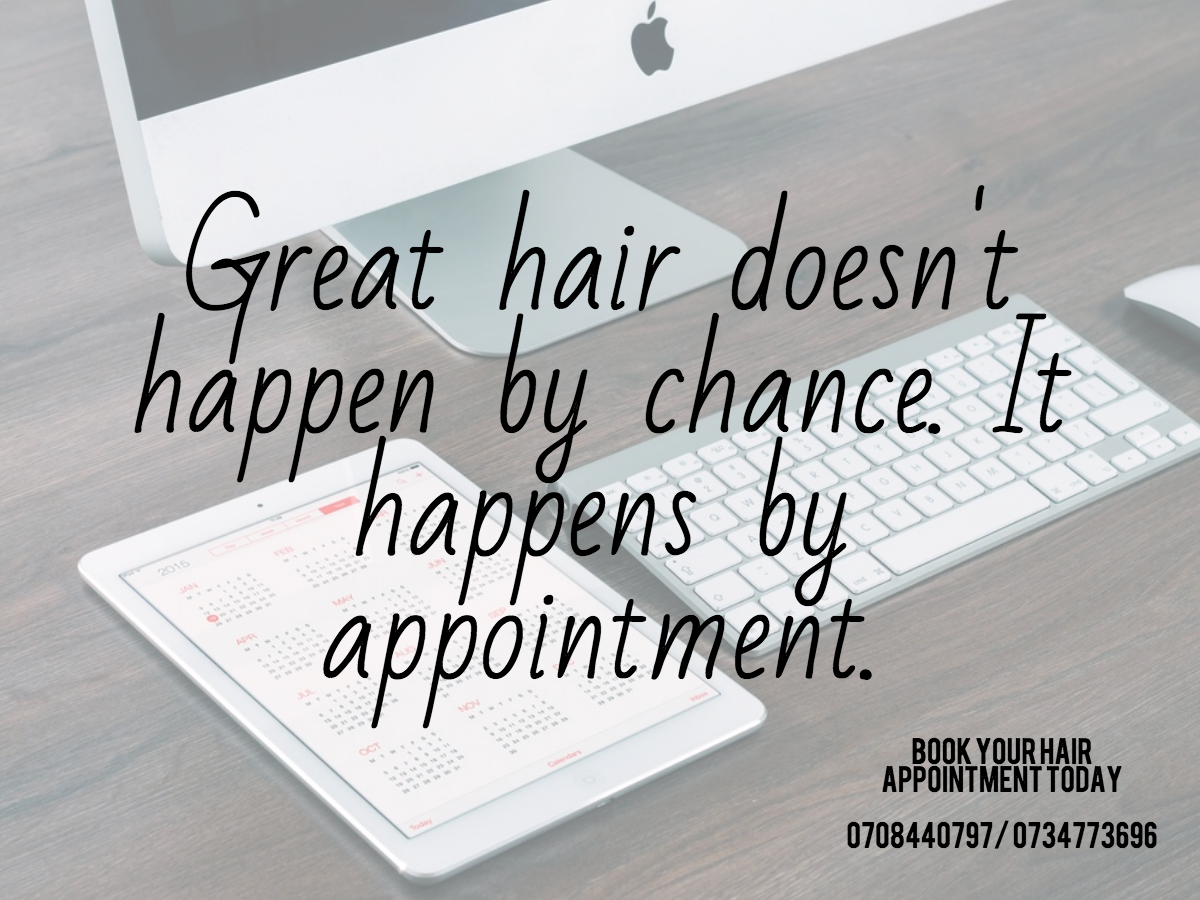 leosalonsKenya's tweet photo. True story. And everyone knows that great hair is the foundation for a great day. Right? http://t.co/VnyScpOh4x