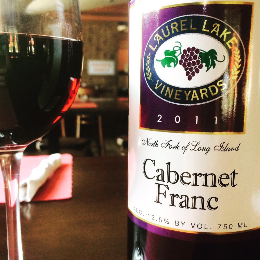 NFTastingRoom's tweet photo. @LaurelLakeWines Cabernet Franc is our Weekend Featured Wine! #LIWine #Local #NorthFork http://t.co/KmRhemRHuT