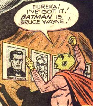 "Batman -er- should I say, Bruce Wayne, isn't the only detective in Gotham City, now."