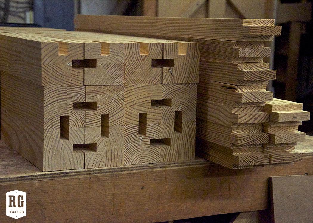 RusticGrain's tweet photo. This is quite the puzzle of #reclaimed #wood #bench #legs. http://t.co/IstayVINHD