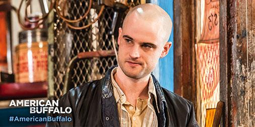 AmBuffaloPlay's tweet photo. Thanks to the brilliant barbers @ruffians who helped achieve #TomSturridge’s look as Bobby during #AmericanBuffalo. http://t.co/tPAm1hiKww