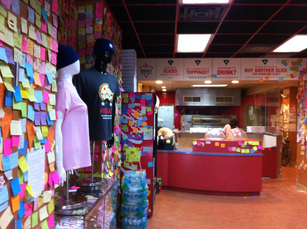 shirky17's tweet photo. .@RosasFreshPizza #sliceofiste http://t.co/G1NUwIB7vg