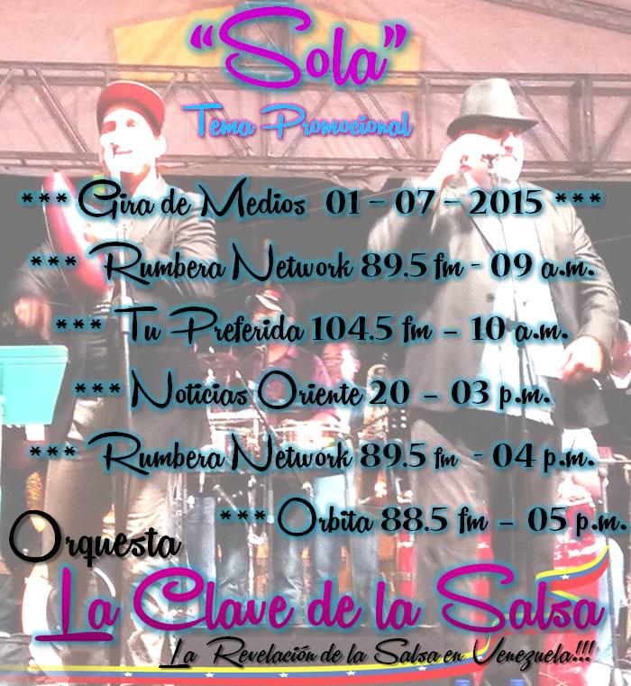 CLAVEDELASALSA's tweet photo. @geachopite Esta tarde estaremos compartiendo con el Pana Geanny Chopite por @Rumbera895FM ... Vayaaaaa!!! (y) http://t.co/9wGgP5iTcu