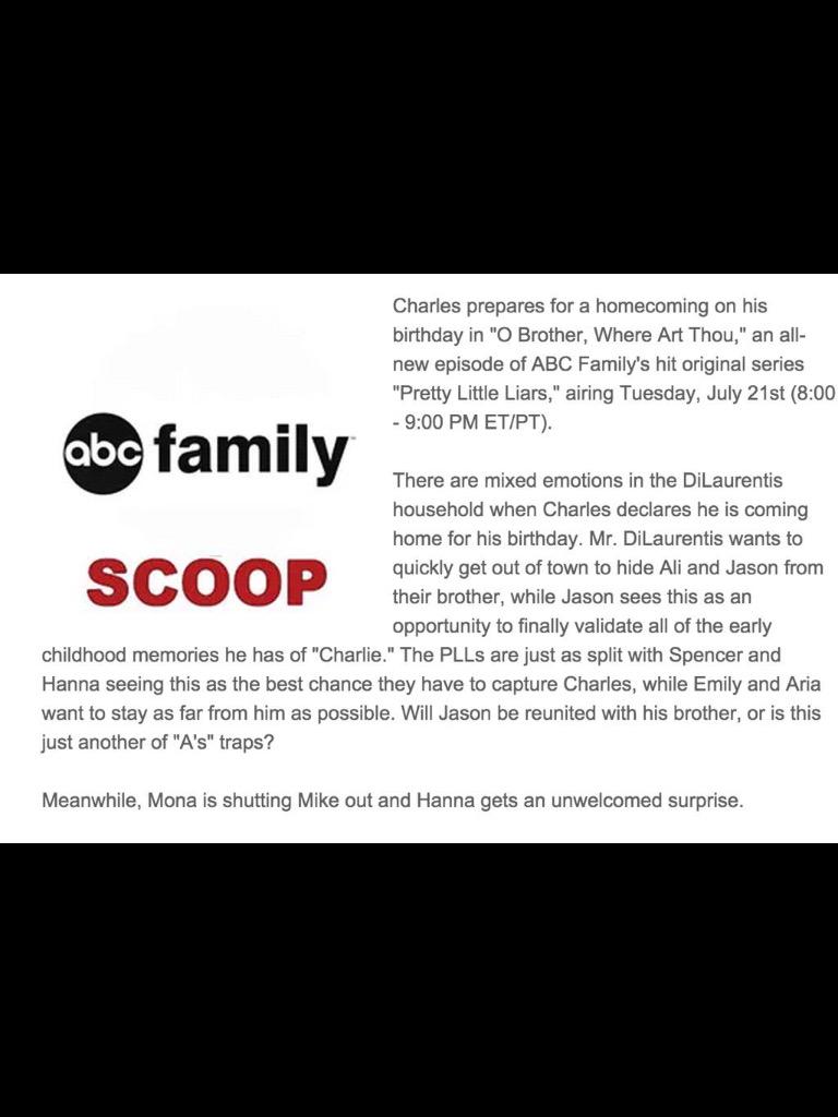 PLL_FanGurl's tweet photo. Synopsis on 6x07 "oh brother, where art thou" looks like a juicy ep😱 http://t.co/RrVooq9tkg