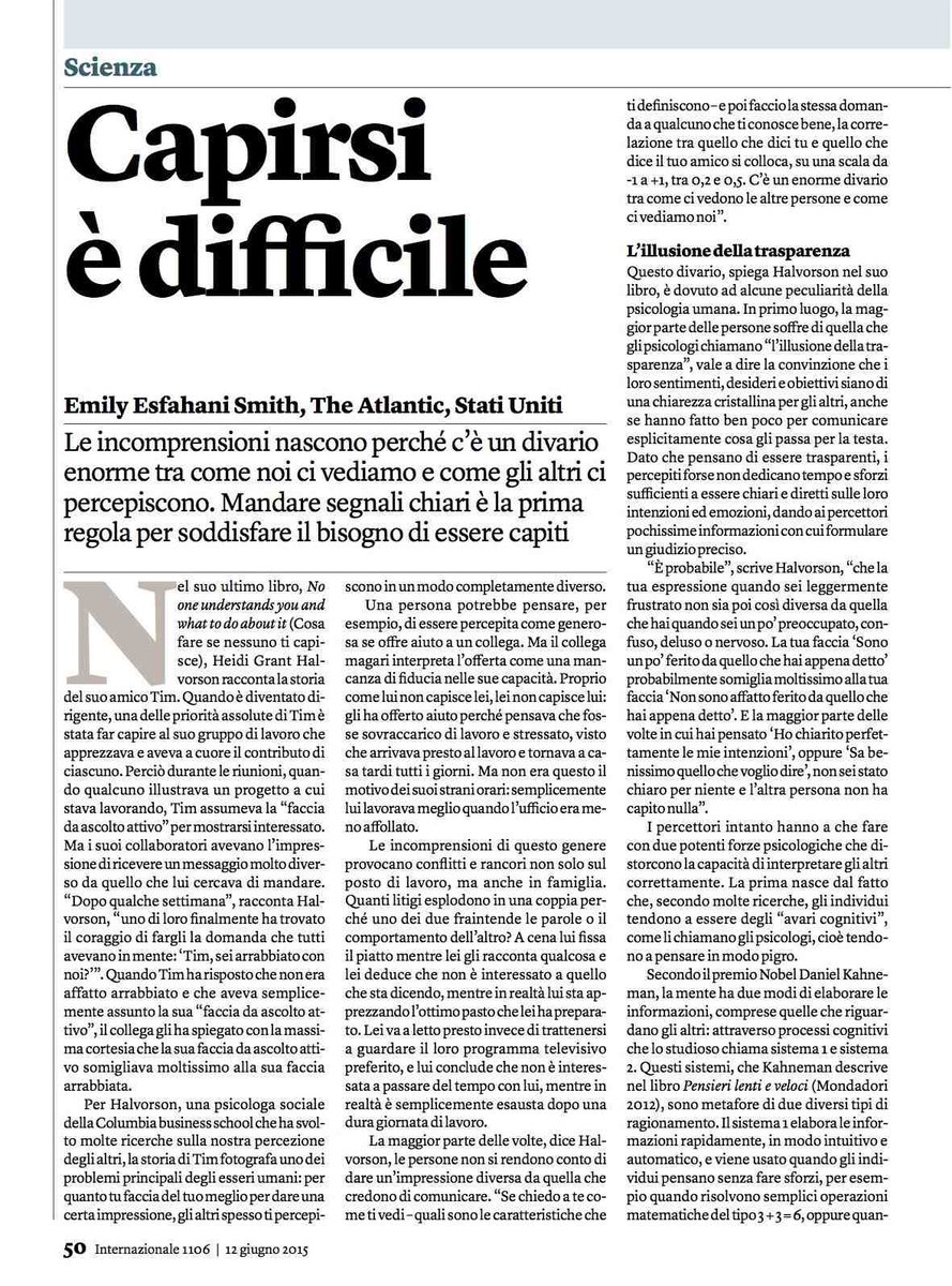 teuz_marti's tweet photo. Articolo molto interessante sulle incomprensioni. Tratto da Internazionale del 12/06/15. Buona lettura! ;) http://t.co/OfVSwxIqHa
