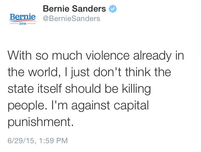 RigelRobinson's tweet photo. Bernie on social issues. #FeelTheBern #Bernie2016 http://t.co/pEfQsCqbV7