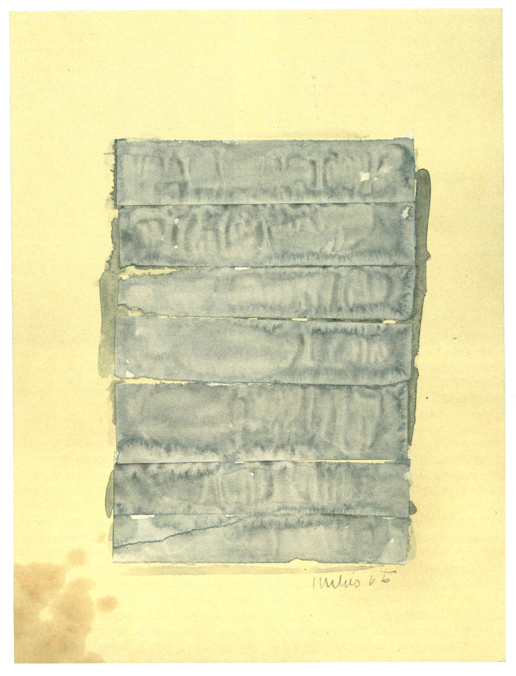 drawingcenter's tweet photo. #DrawingPapers 65: #EleanoreMikus:From Shell to Skin. Image: Untitled, 1966. http://t.co/a0AYm1x0mj http://t.co/G6MA45BY1U