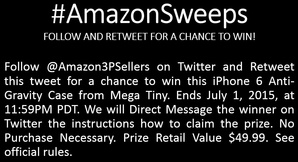 Sell_on_Amazon's tweet photo. Follow+RT for a chance at an iPhone 6 Anti-Gravity Case 
http://t.co/nTpezC3fpZ
http://t.co/t6HyQVadn3
#AmazonSweeps http://t.co/LyILS6TCEB