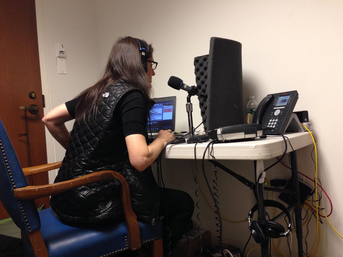 Making radio from basement of fed court where boston bomber was convicted &amp;sentenced to death. #WeMakeNPR