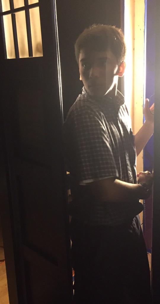 LfosterLuke's tweet photo. Joe on set walking straight into...... Sorry can't say SPOILERS!!! #TheImpossibleDreamSeries http://t.co/9qtkXzdKZi