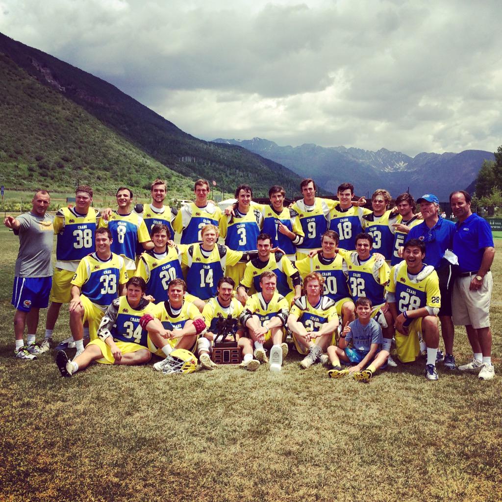 Baltimore Crabs win the Boys HS 2015 Championship- their 9th win in 10 years. <a href="/Crabslacrosse/">CRABS Lacrosse</a> #Shootout43 #VAIL2015