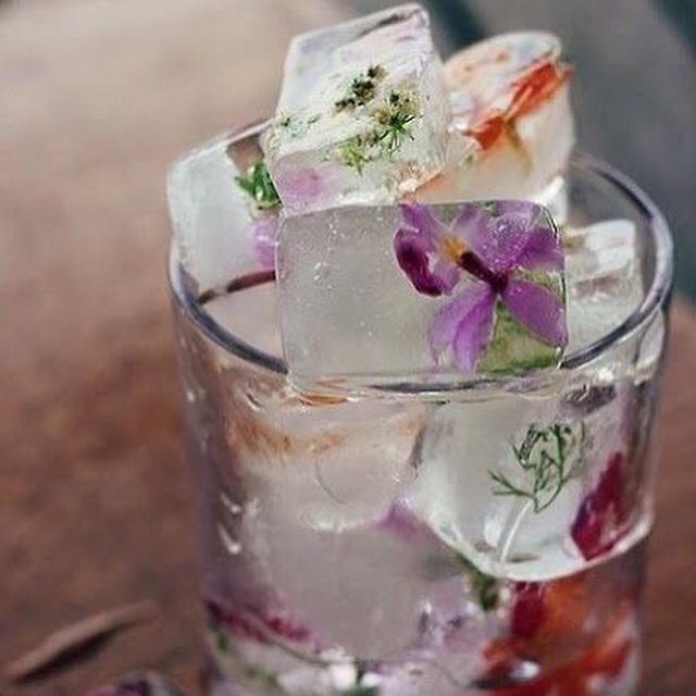 weddinghelperuk's tweet photo. Don't forget you can also style up your drinks with these oh so pretty edible flower ice cubes! #weddinghour #styling http://t.co/6qz7AsUfgJ