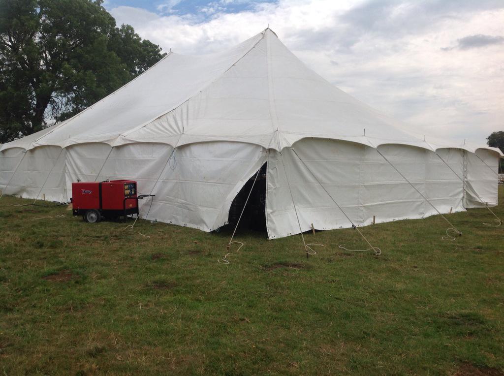 Our 40x60 marquee for crossroads festival <a href="/HookyBrewery/">Hook Norton Brewery</a> #marqueehire #cotswolds #hooky #festival