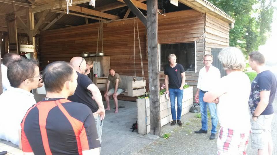 Goed samenzijn en mooie afsluitende BBQ met Route4 team vanavond! Trots op deze club! @<a href="/Route4community/">Route4.org</a> @4eMusketier