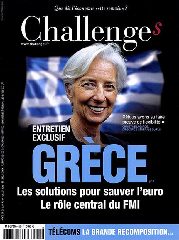 Tocqueville53's tweet photo. Christine Lagarde ou le comble du cynisme néolibéral... 
#FMI #Troika #Grece #UE #euro #Greferendum #OXI http://t.co/JCeb1Ruyvb