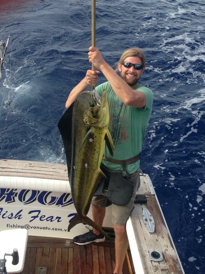ManHuntsFish's tweet photo. On board Shogun in Vanuatu with @GameFishing    #topcharter #topguys http://t.co/qmJtMVNYJ9